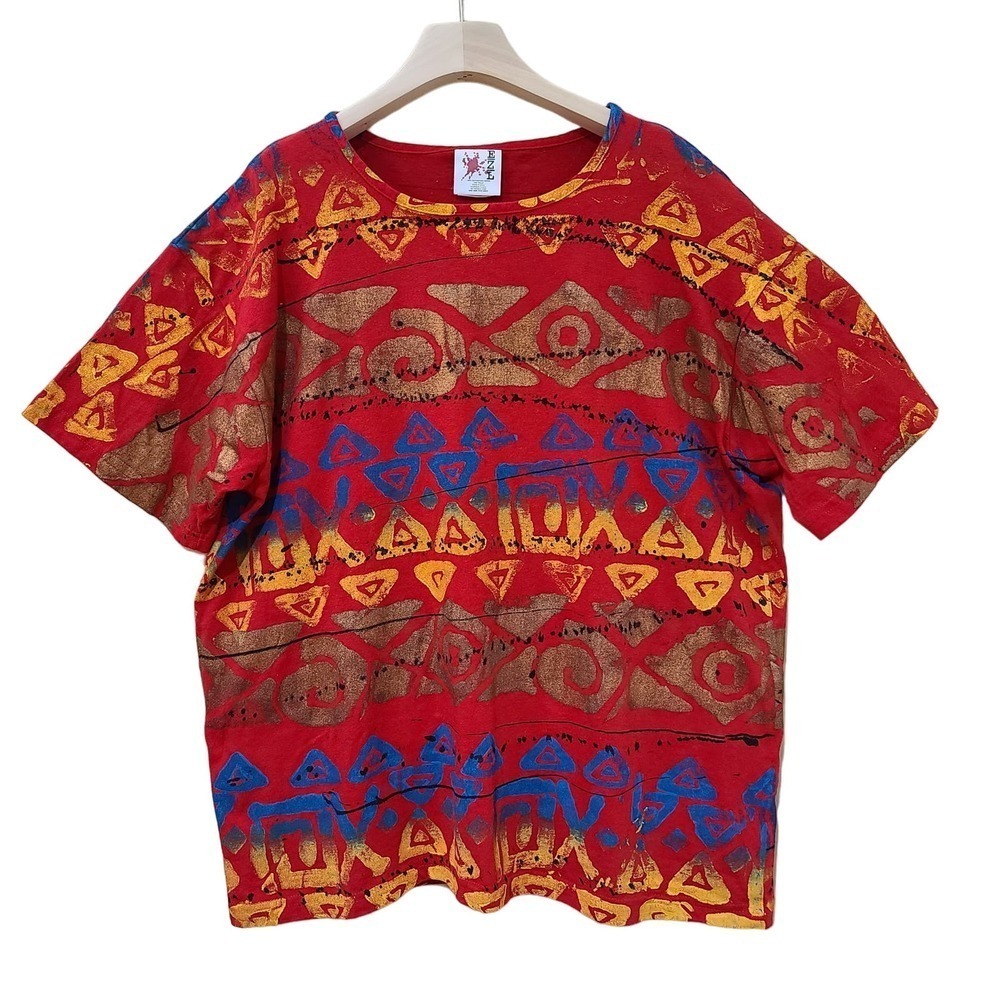 Vintage 90s EZL Shirt  One Size up to 2X